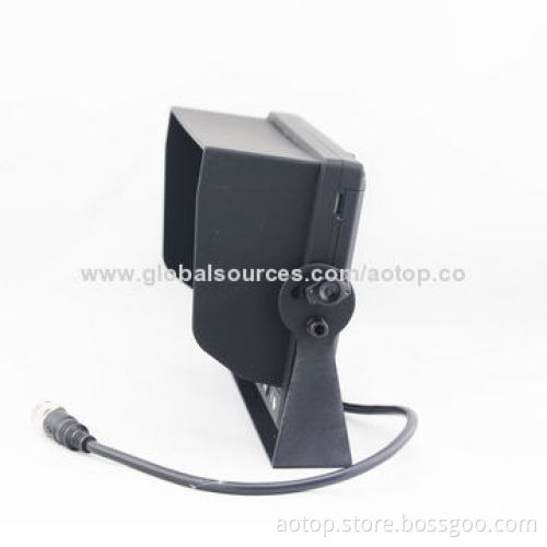 Super Quality 7-inch Car Screen with OSD Menu, PAL/NTSC Auto-switching, Sunshade Design, Speaker